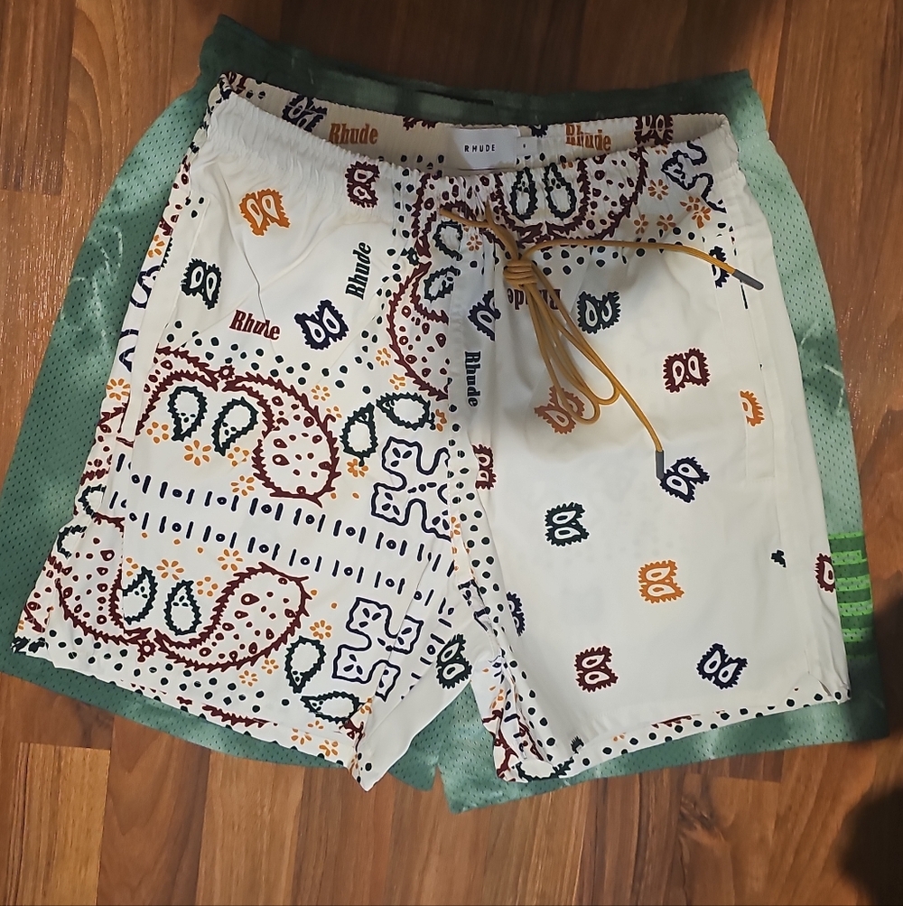 Rhude Swim Trunks - Paisley Pattern